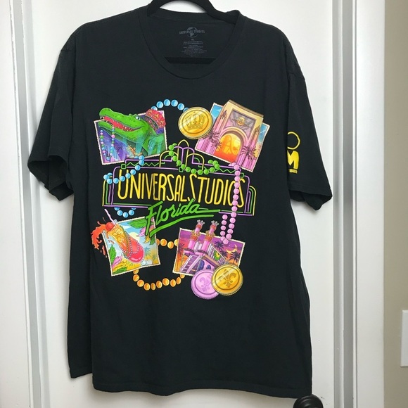 Universal Studios Other - UNIVERSAL STUDIOS Florida UO Team Member Black T SHIRT Size XL  100% Cotton